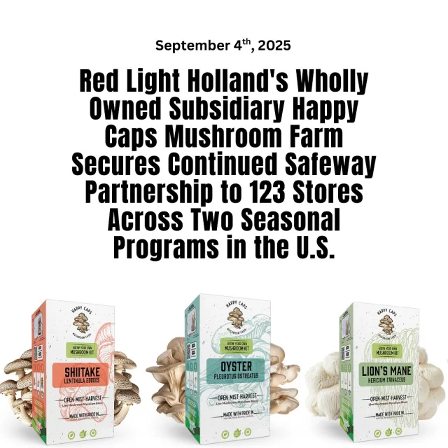 Ready for another season in Safeway! #safeway #mushroomkits #redlightholland